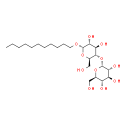 ChemSpider 2D Image | Undecyl alpha-D-maltoside | C23H44O11