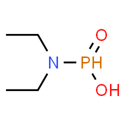 ChemSpider 2D Image | N,N-Diethylphosphonamidic acid | C4H12NO2P