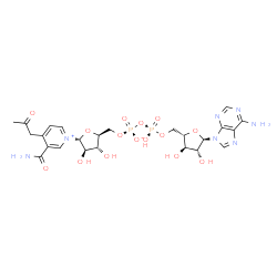 ChemSpider 2D Image | NICOTINAMIDE ADENINE DINUCLEOTIDE ACETONE ADDUCT | C24H31N7O15P2