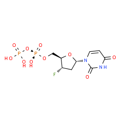 ChemSpider 2D Image | FUDP | C9H13FN2O10P2