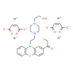 ChemSpider 2D Image | CARPHENAZINE MALEATE | C31H37N3O10S