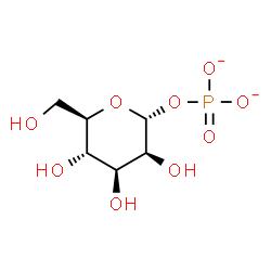ChemSpider 2D Image | 1-O-Phosphonato-alpha-D-mannopyranose | C6H11O9P