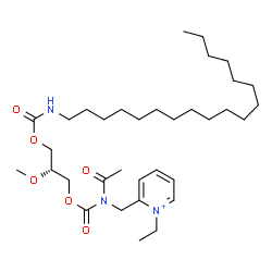 ChemSpider 2D Image | 2-[(6R)-2-Acetyl-6-methoxy-3,9-dioxo-4,8-dioxa-2,10-diazaoctacos-1-yl]-1-ethylpyridinium | C34H60N3O6