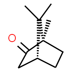 ChemSpider 2D Image | (4R)-1,7,7-Trimethylbicyclo[2.2.1]heptan-2-one | C10H16O