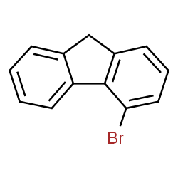 ChemSpider 2D Image | 4-Bromo-9H-fluorene | C13H9Br