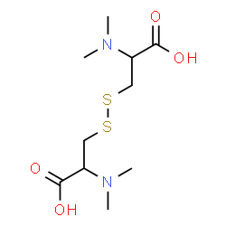 ChemSpider 2D Image | N,N,N',N'-Tetramethylcystine | C10H20N2O4S2