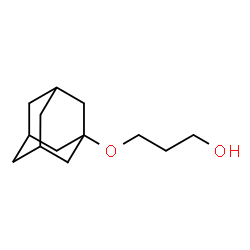 ChemSpider 2D Image | 3-(Adamantan-1-yloxy)-1-propanol | C13H22O2