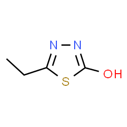 ChemSpider 2D Image | 5-Ethyl-1,3,4-thiadiazol-2(3H)-one | C4H6N2OS