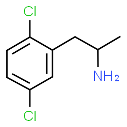 ChemSpider 2D Image | 1-(2,5-Dichlorophenyl)-2-propanamine | C9H11Cl2N