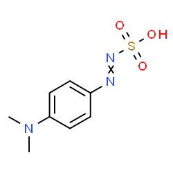 ChemSpider 2D Image | [4-(Dimethylamino)phenyl]diazenesulfonic acid | C8H11N3O3S