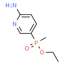 ChemSpider 2D Image | 5-[ethoxy(methyl)phosphoryl]pyridin-2-amine | C8H13N2O2P