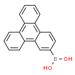 ChemSpider 2D Image | 2-Triphenylenylboronic acid | C18H13BO2