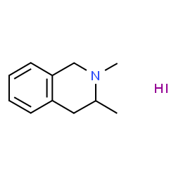 ChemSpider 2D Image | 2,3-Dimethyl-1,2,3,4-tetrahydroisoquinoline hydroiodide (1:1) | C11H16IN