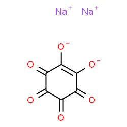 ChemSpider 2D Image | Disodium 3,4,5,6-tetraoxo-1-cyclohexene-1,2-diolate | C6Na2O6