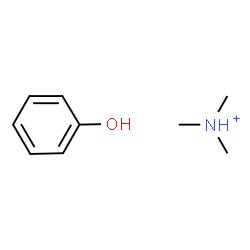 ChemSpider 2D Image | phenol; trimethylammonium | C9H16NO