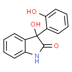 ChemSpider 2D Image | 3-Hydroxy-3-(2-hydroxyphenyl)indolin-2-one | C14H11NO3