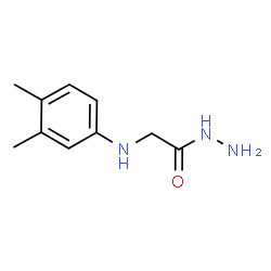 ChemSpider 2D Image | N-(3,4-Dimethylphenyl)glycine hydrazide | C10H15N3O