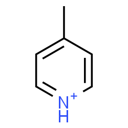 ChemSpider 2D Image | 4-Methylpyridinium | C6H8N