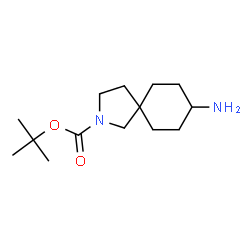 ChemSpider 2D Image | tert-Butyl 8-amino-2-azaspiro[4.5]decane-2-carboxylate | C14H26N2O2