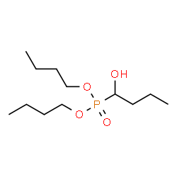 ChemSpider 2D Image | Dibutyl (1-hydroxybutyl)phosphonate | C12H27O4P