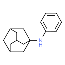ChemSpider 2D Image | N-Phenyl-1-adamantanamine | C16H21N