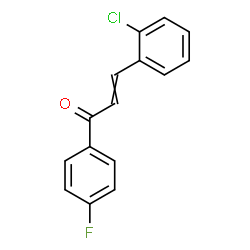 ChemSpider 2D Image | 2-Chloro-4'-fluorochalcone | C15H10ClFO
