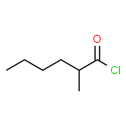 ChemSpider 2D Image | 2-Methylhexanoyl chloride | C7H13ClO
