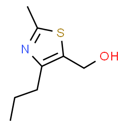 ChemSpider 2D Image | (2-Methyl-4-propyl-1,3-thiazol-5-yl)methanol | C8H13NOS