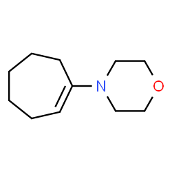 ChemSpider 2D Image | 1-morpholino-1-cycloheptene | C11H19NO