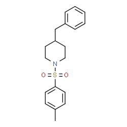 ChemSpider 2D Image | 4-Benzyl-1-[(4-methylphenyl)sulfonyl]piperidine | C19H23NO2S