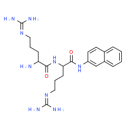 ChemSpider 2D Image | Arginyl-N-2-naphthylargininamide | C22H33N9O2