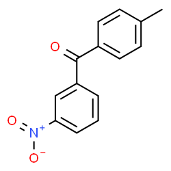 ChemSpider 2D Image | (3-Nitro-phenyl)-p-tolyl-methanone | C14H11NO3