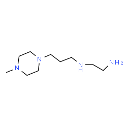 ChemSpider 2D Image | N-[3-(4-Methyl-1-piperazinyl)propyl]-1,2-ethanediamine | C10H24N4