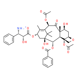 ChemSpider 2D Image | 3'-N-debenzoyltaxol(1+) | C40H48NO13