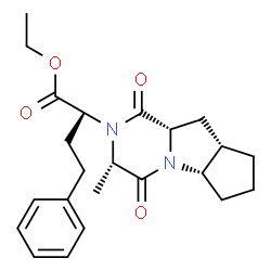 ChemSpider 2D Image | Ramipril Diketopiperazine | C23H30N2O4