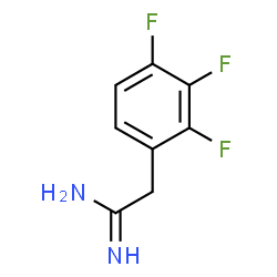 ChemSpider 2D Image | 2-(2,3,4-Trifluorophenyl)ethanimidamide | C8H7F3N2