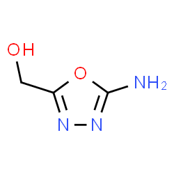 ChemSpider 2D Image | (5-Amino-1,3,4-oxadiazol-2-yl)methanol | C3H5N3O2