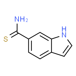 ChemSpider 2D Image | 1H-Indole-6-carbothioamide | C9H8N2S