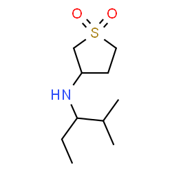 ChemSpider 2D Image | N-(2-Methyl-3-pentanyl)tetrahydro-3-thiophenamine 1,1-dioxide | C10H21NO2S