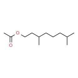 ChemSpider 2D Image | 3,7-Dimethyloctyl acetate | C12H24O2
