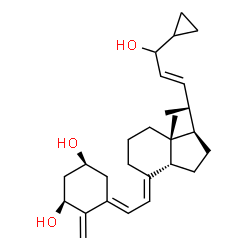 ChemSpider 2D Image | Calcipotriol (Calcipotriene) | C27H40O3