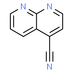 ChemSpider 2D Image | 1,8-Naphthyridine-4-carbonitrile | C9H5N3