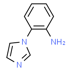 ChemSpider 2D Image | 2-(IMIDAZOL-1-YL)ANILINE | C9H9N3
