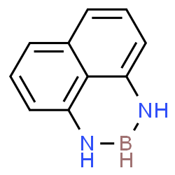 ChemSpider 2D Image | 2,3-Dihydro-1H-naphtho[1,8-de][1,3,2]diazaborinine | C10H9BN2