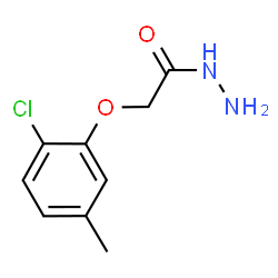 ChemSpider 2D Image | 2-(2-Chloro-5-methylphenoxy)acetohydrazide | C9H11ClN2O2