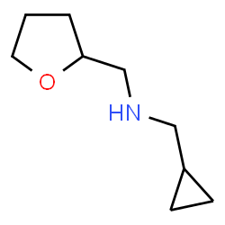 ChemSpider 2D Image | (cyclopropylmethyl)(oxolan-2-ylmethyl)amine | C9H17NO