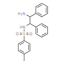 ChemSpider 2D Image | N-(p-toluenesulfonyl)-1,2-diphenylethylenediamine | C21H22N2O2S
