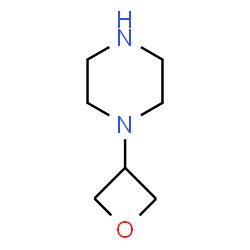 ChemSpider 2D Image | 1-(3-Oxetanyl)piperazine | C7H14N2O