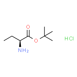 ChemSpider 2D Image | H-2-Abu-OtBu.HCl | C8H18ClNO2