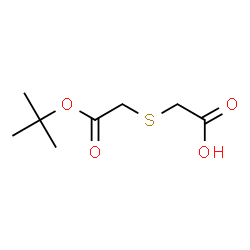 ChemSpider 2D Image | 2-{[2-(tert-butoxy)-2-oxoethyl]sulfanyl}acetic acid | C8H14O4S